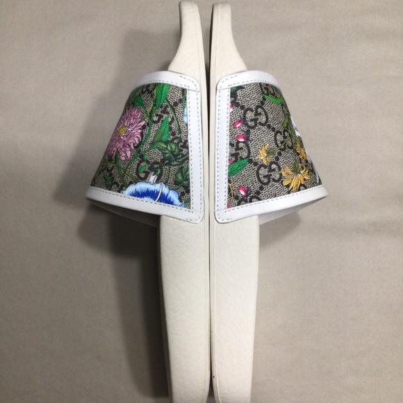 Gucci Supreme GG Floral slides - Picture 4 of 13